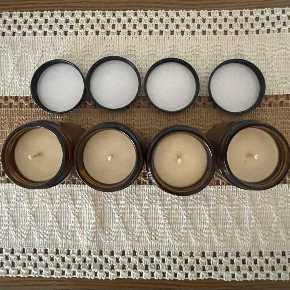 Mltd Candle Company.Mini Candle Set Autumn Apple Cider Pumpkin Spice Hocus Pocus - Picture 3 of 9